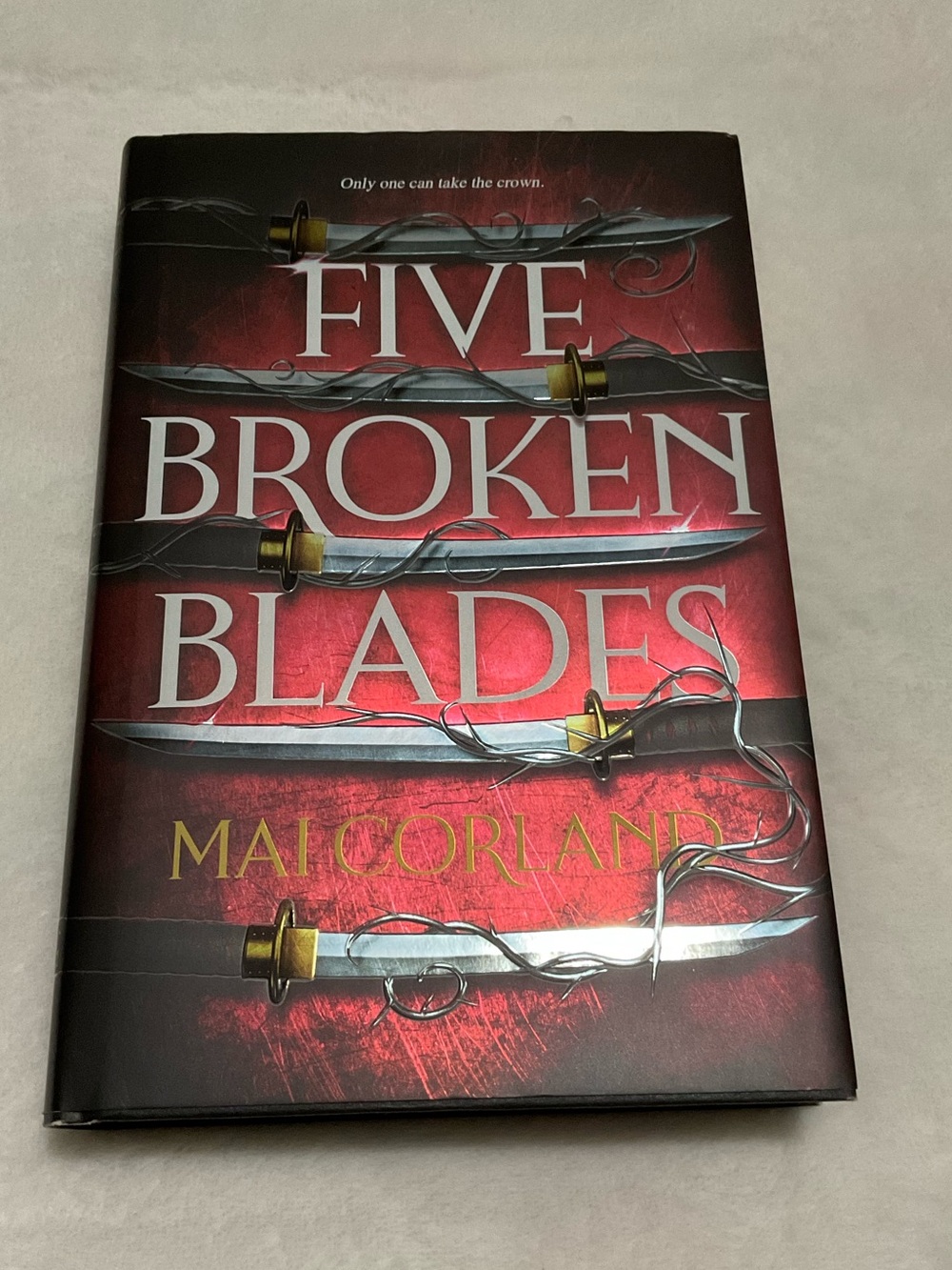 Five Broken Blades Mai Corland Hardcover Book